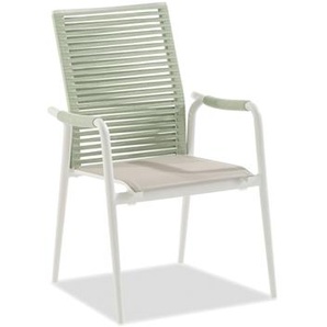 Niehoff Silla Hochlehner Aluminium/Textilene/Kordel