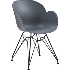 NIEHOFF SITZMÖBEL Schalenstuhl, 1er Set, in verschiedenen Farbvarianten, Sitzhöhe ca. 48 cm