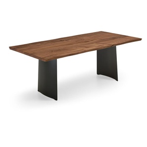 Niehoff Sitzmöbel Tree-Top Tisch Hohlwangengestell Eisen Schwarz