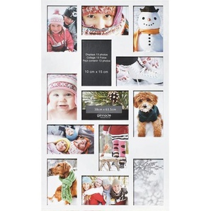 Nielsen Bilderrahmen, Weiß, Kunststoff, rechteckig, 38.1x63.5 cm, Bilder und Zubehör, Bilderrahmen, Bilderrahmen Kunststoff