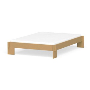 Nils Holger Moormann Bettgestell Siebenschläfer MDF pur, Designer Christoffer Martens, 36.5x152.6 cm