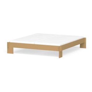 Nils Holger Moormann Bettgestell Siebenschläfer MDF pur, Designer Christoffer Martens, 36.5x192.6 cm