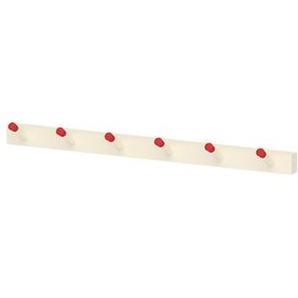 Nils Holger Moormann Garderobe Rechenbeispiel Ahorn rot, Designer Moormann, 7.6x11.5 cm