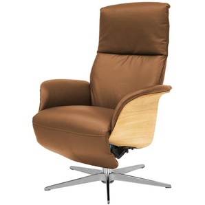 Nils Olsen Drehsessel mit Relaxfunktion Frederik ¦ braun ¦ Maße (cm): B: 78 H: 113 T: 79.0