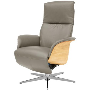 Nils Olsen Drehsessel mit Relaxfunktion Frederik ¦ grau ¦ Maße (cm): B: 78 H: 113 T: 79.0