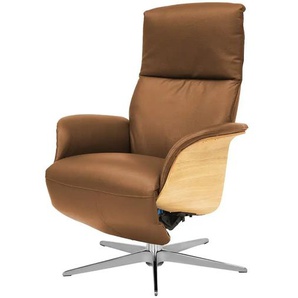 Nils Olsen Drehsessel mit Relaxfunktion Frederik ¦ braun ¦ Maße (cm): B: 78 H: 113 T: 79.0