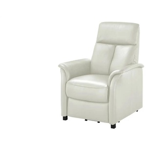 Nils Olsen Fernsehsessel L Leder / Kunstleder Agda - weiß - Materialmix - 89 cm - 114 cm - cm 89,0 | Möbel Kraft