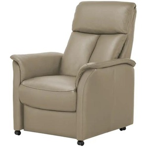 Nils Olsen Fernsehsessel M Leder / Kunstleder Agda - beige - Materialmix - 85 cm - 110 cm - cm 85,0 | Möbel Kraft