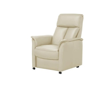 Nils Olsen Fernsehsessel M Leder / Kunstleder Agda - creme - Materialmix - 85 cm - 110 cm - cm 85,0 | Möbel Kraft