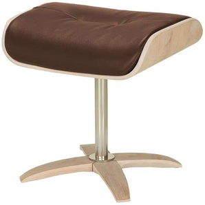 Nils Olsen Fußablage  Balance ¦ braun ¦ Maße (cm): B: 52 H: 45 T: 40.0