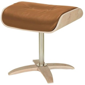 Nils Olsen Fußablage  Balance ¦ braun ¦ Maße (cm): B: 52 H: 45 T: 40.0