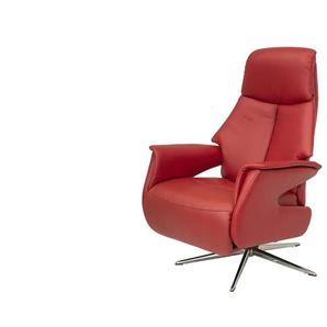 Nils Olsen Relaxsessel mit Relaxfunktion Nilson ¦ rot ¦ Maße (cm): B: 73 H: 106 T: 84.0