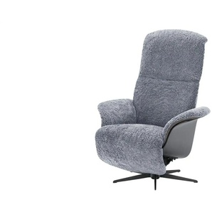 Nils Olsen Relaxsessel mit Schaffell  Frederik ¦ grau ¦ Maße (cm): B: 78 H: 113 T: 79.0
