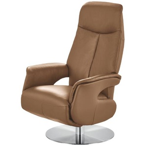 Nils Olsen Relaxsessel Leder / Kunstleder Nils ¦ braun ¦ Maße (cm): B: 70 H: 111 T: 79.0