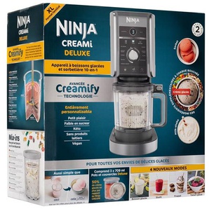 Ninja Eismaschine Creami Deluxe NC501EU - ice cream maker - black  silver