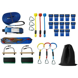Xxxl Ninja-Slackline-Set, Blau, Textil, Freizeit, Sport & Fitness, Fitnessgeräte