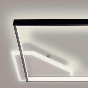Nino Leuchten Deckenleuchte OSLO, LED fest integriert, Warmweiß, 3-stufen schaltbar, Dimmbar über Wandschalter