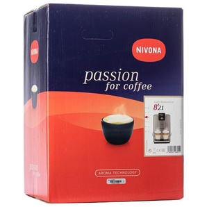 Nivona NICR 821 - automatic coffee machine with cappuccinatore - 15 bar - titaniumchrome