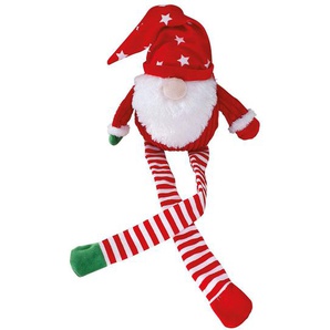 Nobby Hundespielzeug Xmas Weihnachtswichtel rot weiß GLO689312145