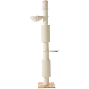 Nobby Kratzbaum Deckenspanner Bors H 279-305 cm cream GLO689202724
