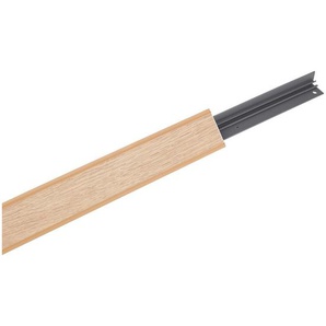 Nobilia Abschlussprofil, Eiche, Kunststoff, 200 cm, Blauer Engel, Pefc, Goldenes M, Made in Germany, DGM-Klimapakt, Teppiche & Böden, Bodenbeläge,