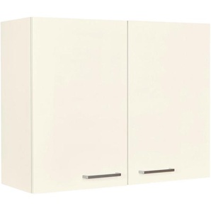 Nobilia Küchenoberschrank Touch, Magnolie, Holzwerkstoff, 2 Fächer, 90x72x35 cm, Blauer Engel, Pefc, Goldenes M, Handmade in Germany, DGM-Klimapakt,