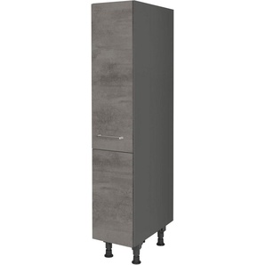 nobilia® Apothekerschrank Riva, mit 4 Einhängekörben, Breite 30 cm, Höhe 167,8 cm, vormontiert, Ein- und Auszugsdämpfung SoftStoppPro