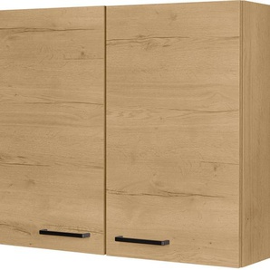 nobilia® Hängeschrank Structura, vormontiert, mit zwei Einlegeböden, Breite 90 cm