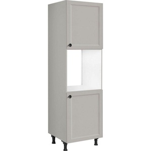 nobilia® Herdumbauschrank Cascada, Ausrichtung wählbar, mit zwei zusätzlichen Türen, vormontiert, Breite/Höhe: 60/167,8 cm