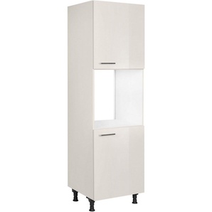 nobilia® Herdumbauschrank Flash, Ausrichtung wählbar, mit zwei zusätzlichen Türen, vormontiert, Breite/Höhe: 60/167,8 cm