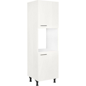 nobilia® Herdumbauschrank Flash, Ausrichtung wählbar, mit zwei zusätzlichen Türen, vormontiert, Breite/Höhe: 60/167,8 cm