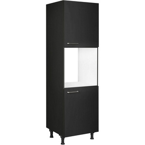 nobilia® Herdumbauschrank Touch, Ausrichtung wählbar, mit zwei zusätzlichen Türen, vormontiert, Breite/Höhe: 60/167,8 cm