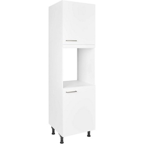 nobilia® Herdumbauschrank Touch, Ausrichtung wählbar, mit zwei zusätzlichen Türen, vormontiert, Breite/Höhe: 60/167,8 cm