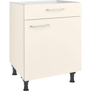 nobilia® Kochfeldumbauschrank Touch, mit Schukasten und Tür, Ausrichtung wählbar vormontiert, Breite 60 cm