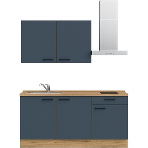 nobilia® Küchenzeile Easytouch basic, vormontiert, Ausrichtung wählbar, Breite 180 cm, mit E-Geräten