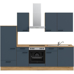 nobilia® Küchenzeile Easytouch I, vormontiert, Ausrichtung wählbar, Breite 270 cm, wahlw. mit E-Geräten