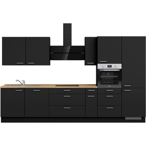 nobilia® Küchenzeile Touch II, vormontiert, Ausrichtung wählbar, Breite 360 cm, wahlw. mit E-Geräten