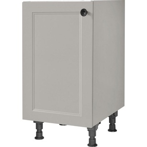 nobilia® Spülenschrank Cascada, Ausrichtung wählbar, vormontiert, in den Breiten 45 und 60 cm, mit höhenverstellbaren Sockelfüßen