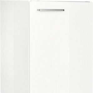 nobilia® Spülenschrank Flash, Ausrichtung wählbar, vormontiert, in den Breiten 45 und 60 cm, mit höhenverstellbaren Sockelfüßen