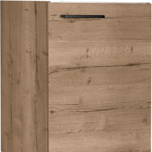 nobilia® Spülenschrank Structura, Ausrichtung wählbar, vormontiert, in den Breiten 45 und 60 cm, mit höhenverstellbaren Sockelfüßen