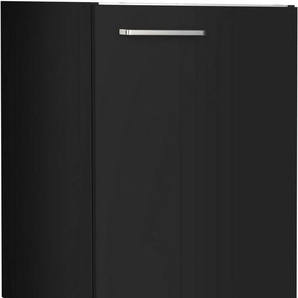 nobilia® Spülenschrank Touch, Ausrichtung wählbar, vormontiert, in den Breiten 45 und 60 cm, mit höhenverstellbaren Sockelfüßen