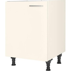 nobilia® Spülenschrank Touch, Ausrichtung wählbar, vormontiert, in den Breiten 45 und 60 cm, mit höhenverstellbaren Sockelfüßen