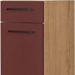 nobilia® Unterschrank Easytouch, Ausrichtung wählb., vormontiert, in den Breiten 30, 45 & 60 cm Breite, mit höhenverstellbaren Sockelfüßen, vormontiert
