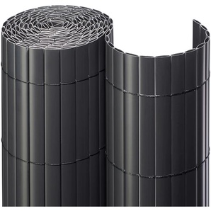 Balkonsichtschutz NOOR Markisen Gr. 300 cm, grau (anthrazit) Balkonsichtschutz BxH: 3x1,8 Meter