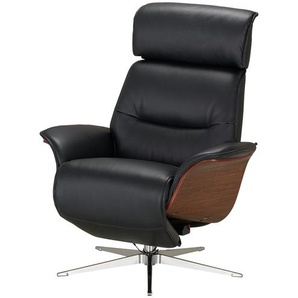 Nordic Life Sessel  ISPM5300 - schwarz - Materialmix | Möbel Kraft