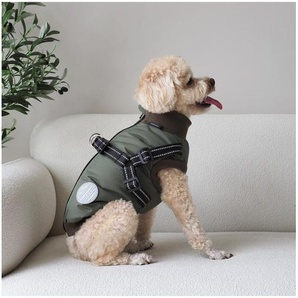 Nordic Paws - Dogcoat Thor with harness 40cm - Green M