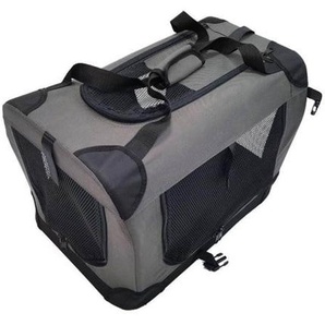 Nordic Paws - Soft Foldable Dog Crate - M - Grey