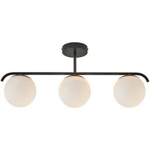 Nordlux Deckenleuchte Grant, Schwarz, Glas, Metall, 69x14x29 cm, Lampen & Leuchten, Innenbeleuchtung, Leuchten nach Räumen, Esstischlampen