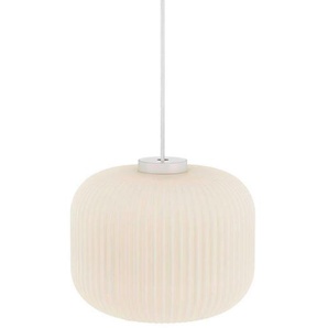 Nordlux Hängeleuchte Milford, Weiß, Glas, 23.5 cm, Lampen & Leuchten, Innenbeleuchtung, Hängelampen, Esstischlampen
