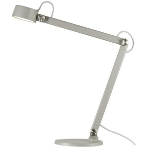 Nordlux Schreibtischleuchte Nobu, Grau, Metall, 10.5x46.5 cm, Lampen & Leuchten, Innenbeleuchtung, Tischlampen, Schreibtischlampen